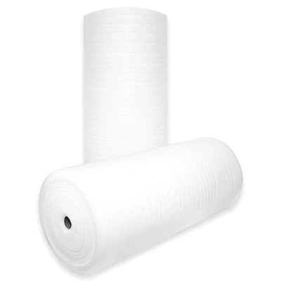 Image of 500mm x 10M Soft Foam Wrap Roll Protecting Cushioning Fragile Items Safe Shipping or Storage Moisture Resistant Insulation Underlay Packing Solution