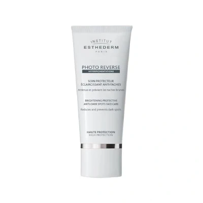 Image of Institut Esthederm Photo Reverse Brightening Sun Cream for Face, SPF 50+ High Protection Sunscreen 50ml