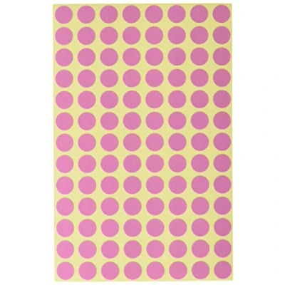 Image of Avery Zweckform Self Adhesive Marking Dots, Diameter: 8 mm Single Rose