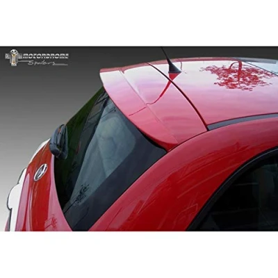 Image of Roof spoiler compatible with Fiat 500 2007 (PU), greyblackpinkred