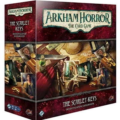Image of Fantasy Flight Games, the Scarlet Keys Investigator Expansion: Arkham Horror Card Game, Ages 14+, 1 4 Players, 45 Minutes Playing Time, FFGAHC69
