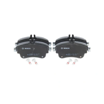 Image of 0064204820, 0084200420, 64204820, A0064204820, A0084200420 Brake pad set BOSCH 0 986 494 663 MERCEDES BENZ: A Class, B Class