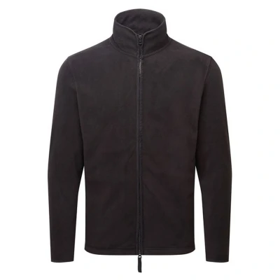 Image of Premier Mens Artisan Fleece Jacket (Black) Size Medium