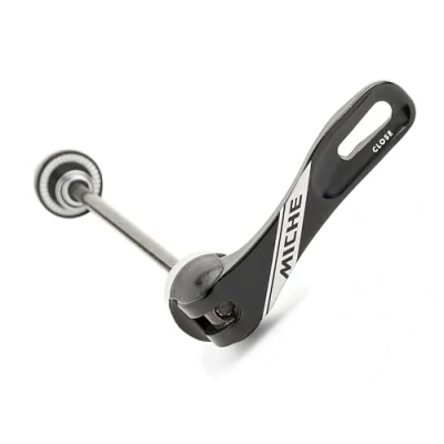 Image of Miche Supertype Alloy Quick Release Skewers, Pair, Black Anodised