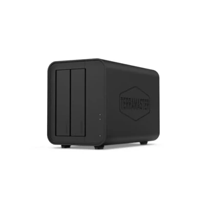 Image of TERRAMASTER F2 424 NAS Storage 2Bay N95 Quad Core CPU, 8GB DDR5 RAM, 2.5GbE Port x 2, Network Attached with High Performance (Diskless)