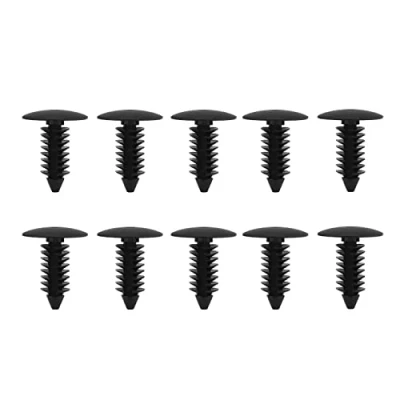 Image of 100Pcs Universal Plastic Car Door Trim Clips Bumper Fastener Retainer Clip Rivets Push Pin