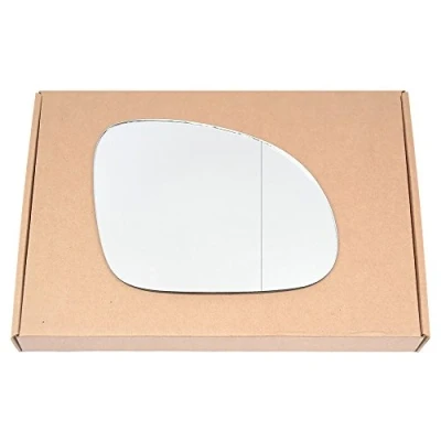 Image of Less4spares Wing Mirror Glass Right Compatible with VW Jetta 2005 2011 STICK ON Driver Off Side Blind Spot