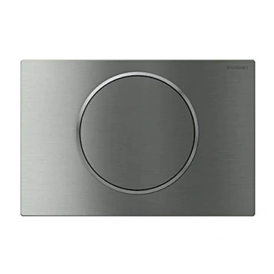 Image of Geberit Sigma10 Single Flush WC Wall Plate Matt/Gloss/Brushed Stainless Steel
