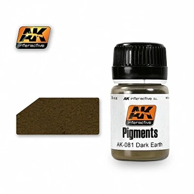 Image of AK Interactive Pigments Dark Earth # AK00081