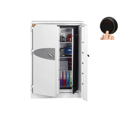 Image of Phoenix Data Commander Size 3 Safe Fingerprint Lock White DS4623F