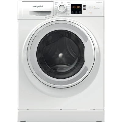 Image of Hotpoint NSWM864CWUKN washing machine Front load 8 kg 1600 RPM White