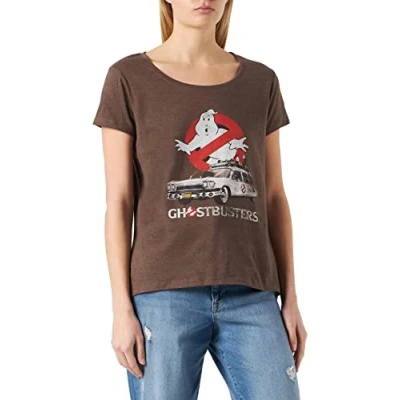 Image of cotton division Women&#039;s Woghosdts008 T Shirt, Brown Blend, M