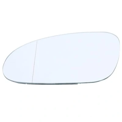 Image of Wing Door Mirror Glass, 1pcs Left Passenger Side Clip on Heated Glass