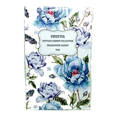 Image of Scented Wardrobe Hanger Cottage Garden Collection Sachet in Freesia 20g
