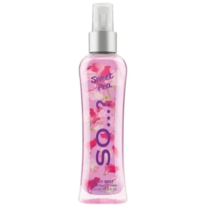 Image of Body Mist By So…? Womens Sweet Pea Fragrance Spray 100ml