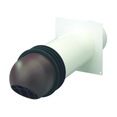 Image of 6&quot; 150mm High Rise Ventilator. Brown Grill for Tumble Dryer/Extractor Fan/Cooker Hood etc. (Brown)