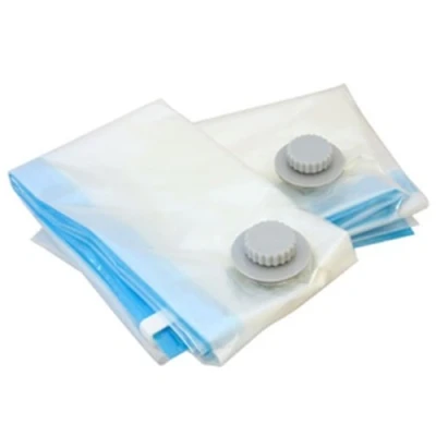Image of KAV 6 Pack Jumbo Space Saving Storage Vacuum Bags for Clothes Bedding Organiser Waterproof Sealer Bag Home, Travel