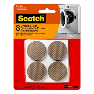 Image of Scotch SP940 051141598079 Gripping Pads, Brown, 1.5 Inch