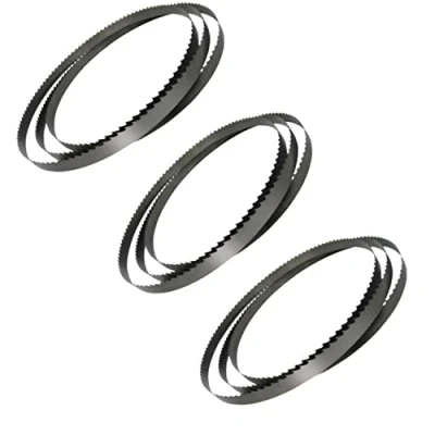 Image of 3 X Bandsaw Blades 1425mm (56 Inches) 6.35mm Width 6tpi Blade 1/4&quot; for Cutting Wood Plastics PVC Foam Carbon Steel Made by Xcalibur Tooling