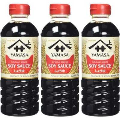 Image of Yamasa Dark Soy Sauce 500 ml (Pack of 3)