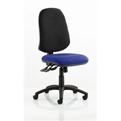 Image of Eclipse Plus XL Lever Task Operator Chair Bespoke Colour Seat Stevia Blue