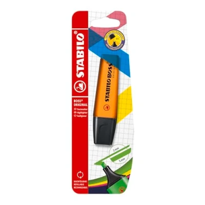 Image of Highlighter STABILO BOSS ORIGINAL Pack of 1 Orange