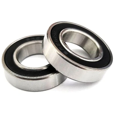 Image of 10X 6902 2RS Z1 DEEP GROVE BALL BEARING RUBBER SEALED WEATHERPROOF 15x28x7MM