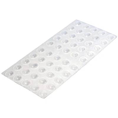Image of Hardware Solutions Door Cushion Dome Buffers 10mm 49 Pack