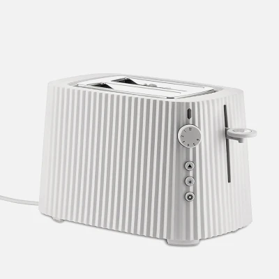Image of Alessi Plisse 2 Slice Toaster White