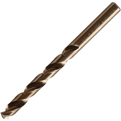 Image of wolfcraft HSS Co Metal Drill Bit I 7456010 For drilling into extremely tough and hard materials