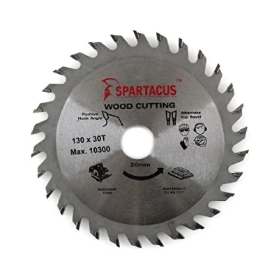 Image of Spartacus Wood Cutting Circular Saw Blade 130mm x 20mm Bore 30 Teeth
