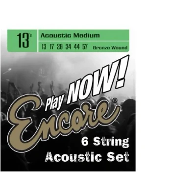 Image of Encore EWS13 Medium Western Guitar String Set