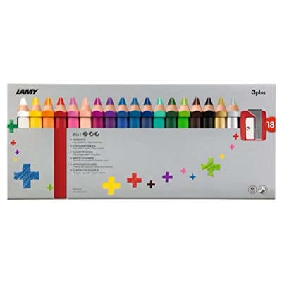 Image of Lamy 1223549 FH22002 Coloured Pencils Set of 18 Colouring in Folding Box