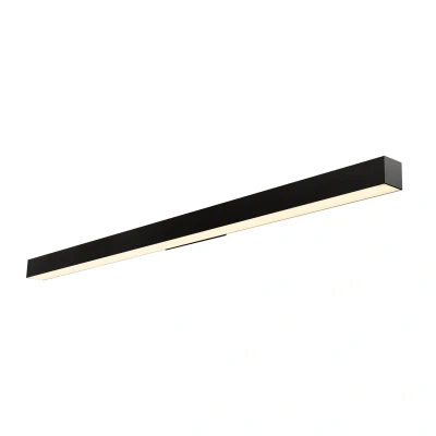 Image of SLV Wall Mounted Light Q LINE/Wall Lighting Inside, LED spot, Surface Light, spot / 3000K 45W 3800lm Black 110 Degrees