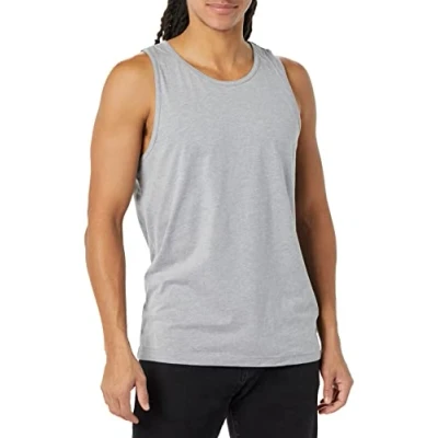 Image of Amazon Essentials Men&#039;s Regular Fit Vest, Light Grey Heather, XL