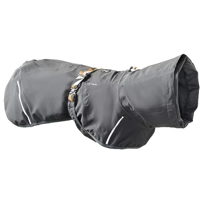 Image of Hurtta Mudventure ECO Dog Coat, BlackBerry, 12 in