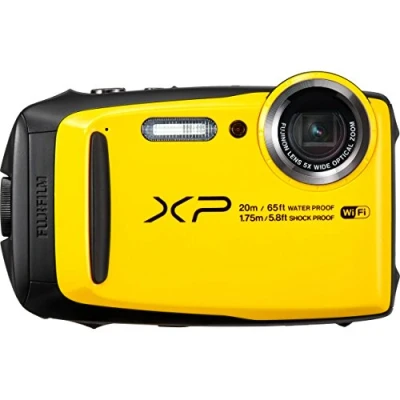 Image of Fujifilm FinePix XP120 16.4Mp Shock &amp; Waterproof Wi Fi Digital Camera, Yellow (Renewed)