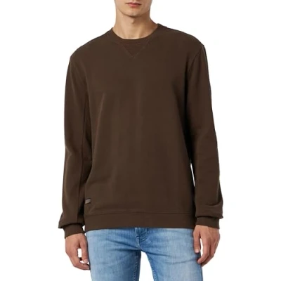 Image of camel active Men&#039;s 409445/2w14 Sweater, Dark Choclate, L
