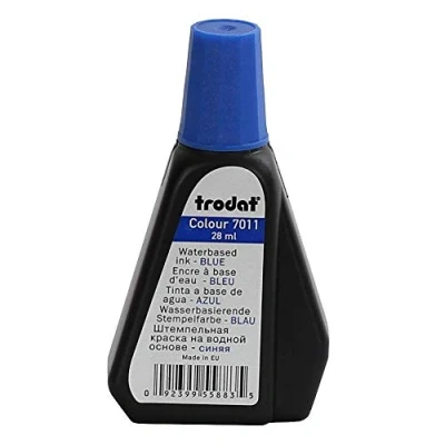 Image of Stamp Pad Refill Ink Trodat 7011 Waterbased Endorsing 28ml High Quality
