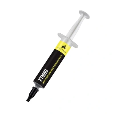 Image of CORSAIR XTM60 High Performance Thermal Paste for CPU or GPU, 3g Low Viscosity, Long Term Stability, Easy Application, Included Applicator Card