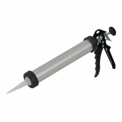 Image of Bond It Extra Strong 600 ml Silver Pointing Grouting Sausage Sealant Foil Mastic Combi Caulking Gun Adhesives Professional Heavy Duty Applicator Suitable for High Viscosity Products