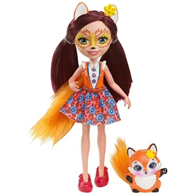 Image of Enchantimals DVH89 Felicity Fox Doll