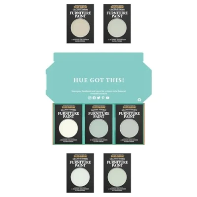 Image of Rust Oleum Furniture Paint in Gloss Finish Fresh Greens Tester Box