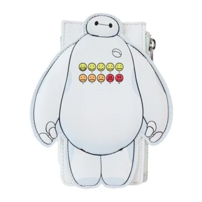 Image of Loungefly Disney Big Hero 6 10th Anniversary Baymax Large Cardholder White/Off White