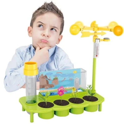 Image of COO11 Stem Weather Station Water Table Outdoor Garden Toy Safe &amp; Portable Kids Sensory for Games, Encourages Creative Play, Ages 8yrs+