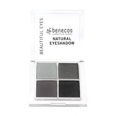 Image of Benecos Natural Cosmetics Quattro Eyeshadow Palette vegan smokey eyes