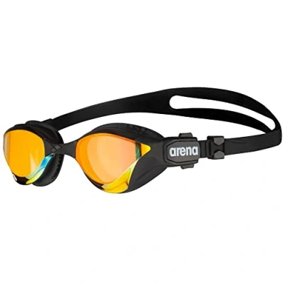 Image of arena Cobra Tri Swipe Mirror Unisex Adult Triathlon Goggles, Swimming Pool Goggles with Lenses, Anti Fog, UV Protection, 3 Interchangeable Nose Bridges