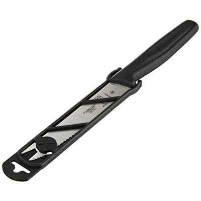 Image of Mercer Culinary Bar Knife 2 Time End, Stainless Steel, Black, 22.1 x 1 2.5 cm
