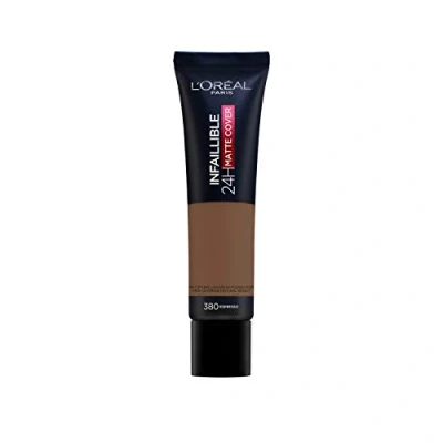 Image of L&#039;Oreal Paris Infallible 24H Matte Cover Foundation 380 Espresso