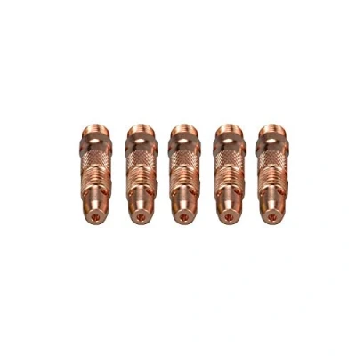 Image of RIVERWELD TIG Collet Bodies 10N32 (2.4mm) for QQ300 PTA DB SR WP 17 18 26 Welding Torch 5pk